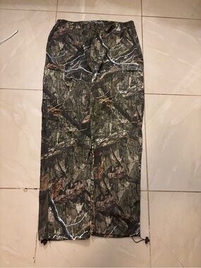 Men's Camouflage Cargo Pants - Green Camo